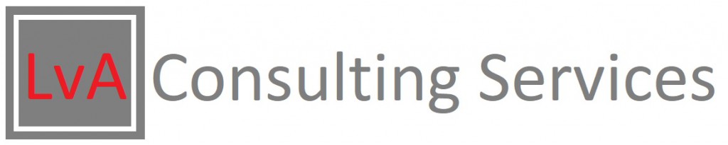Logo - LvA Consulting Services Gray